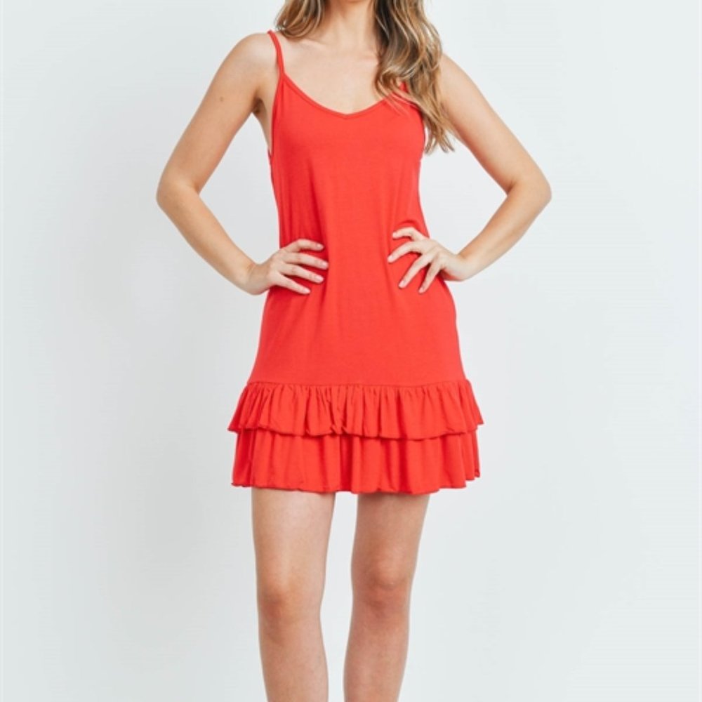 #19 Little Red mini dress - Picture 5 of 9